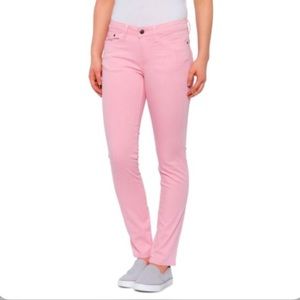 Mountain Khakis Organic Stretch Genevieve Sculpting Skinny Jeans in Rose Pink